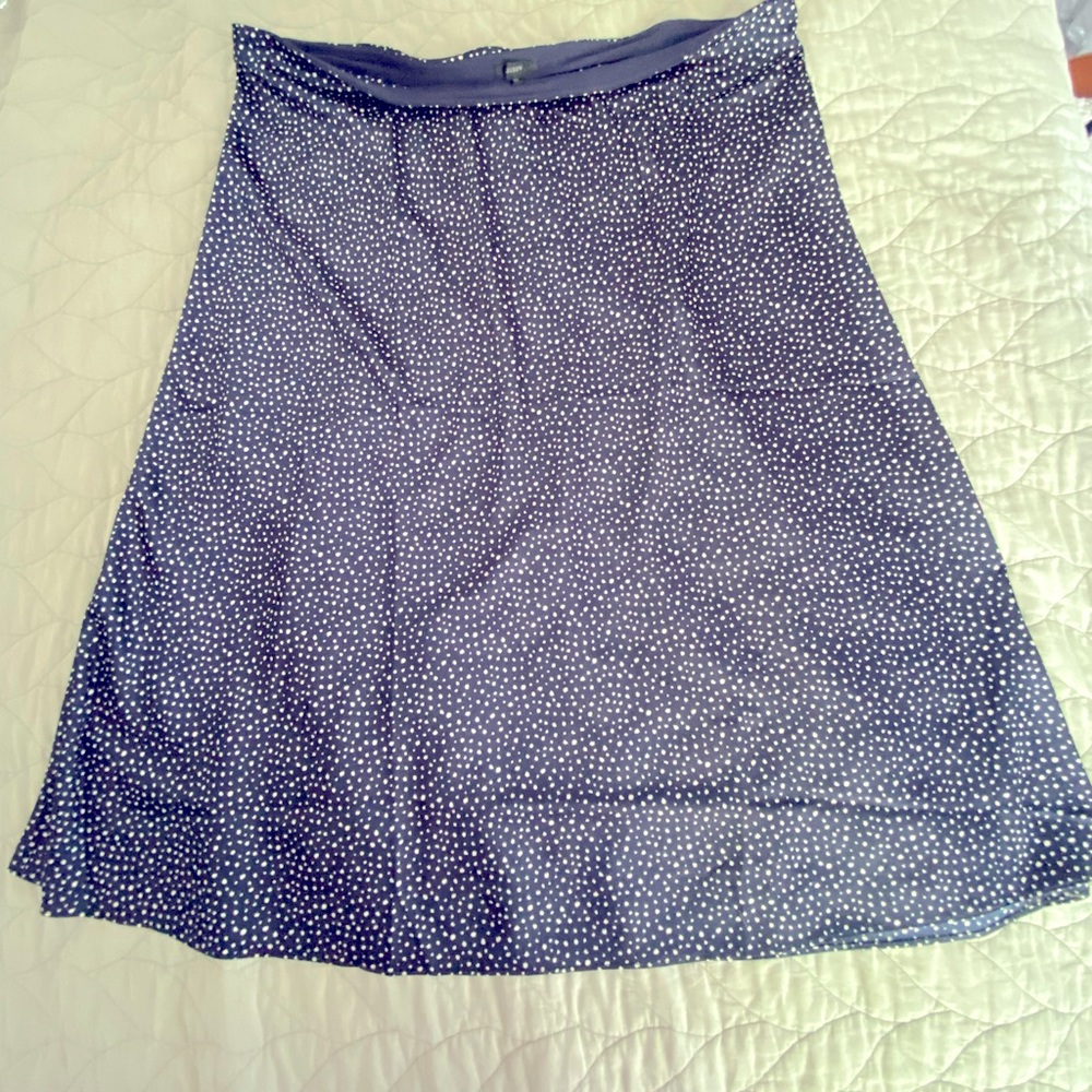 J Crew Gwyneth midi A-line unlined satiny skirt